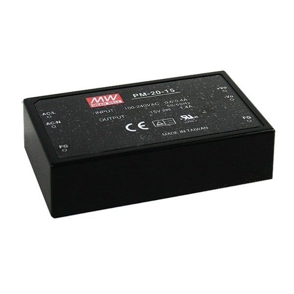 PM-20-15 21W 15VDC/1.4Amp Power Modül Serisi