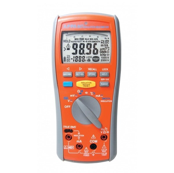 Appa 607 İzolasyon Multimetre Test Cihazı
