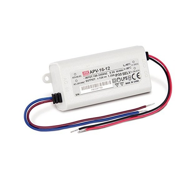 APV-16-12 15W 12V/1.25A Sabit Voltaj Led Sürücü