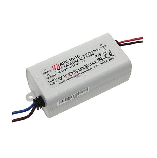 APV-16-15 15W 15V/1.0A Sabit Voltaj Led Sürücü