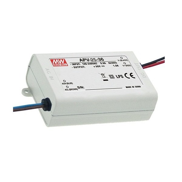 APV-25-36 25W 36V/0.7A Sabit Voltaj Led Sürücü
