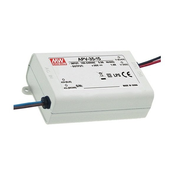 APV-35-15 36W 15V/2.4A Sabit Voltaj Led Sürücü