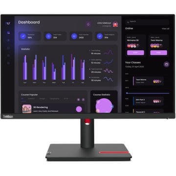 LENOVO 23.8'' ThinkVision T24i-30 FHD IPS LED (1920x1080), IPS Panel