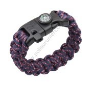 Paracord Bileklik Mor 05