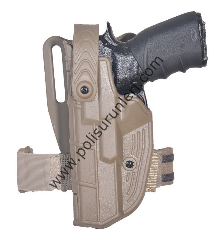 P 9007 SOL Sarsılmaz Mega 2000/K11/2000 Light Akar Polimer Alçak Taşıma Kilitli Kılıf