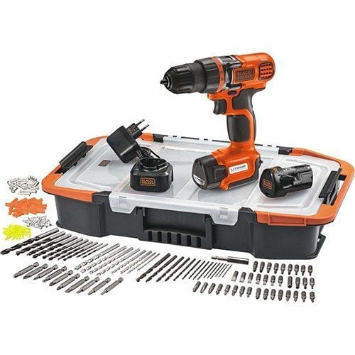 Black+Decker EGBL108BAST 10.8V 1.5Ah Li-ion Çift Akülü Vidalama