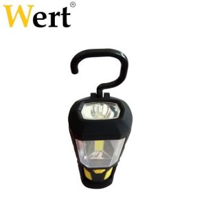 Wert 2612 Pilli Mıknatıslı Çalışma Lambası 3W COB + 1 LED