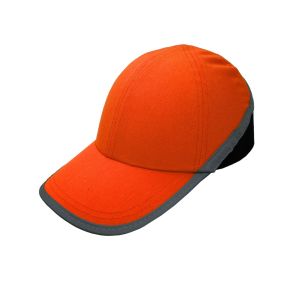 Darbe Emici Şapka Baret Kep Turuncu - Reflektörlü 7003