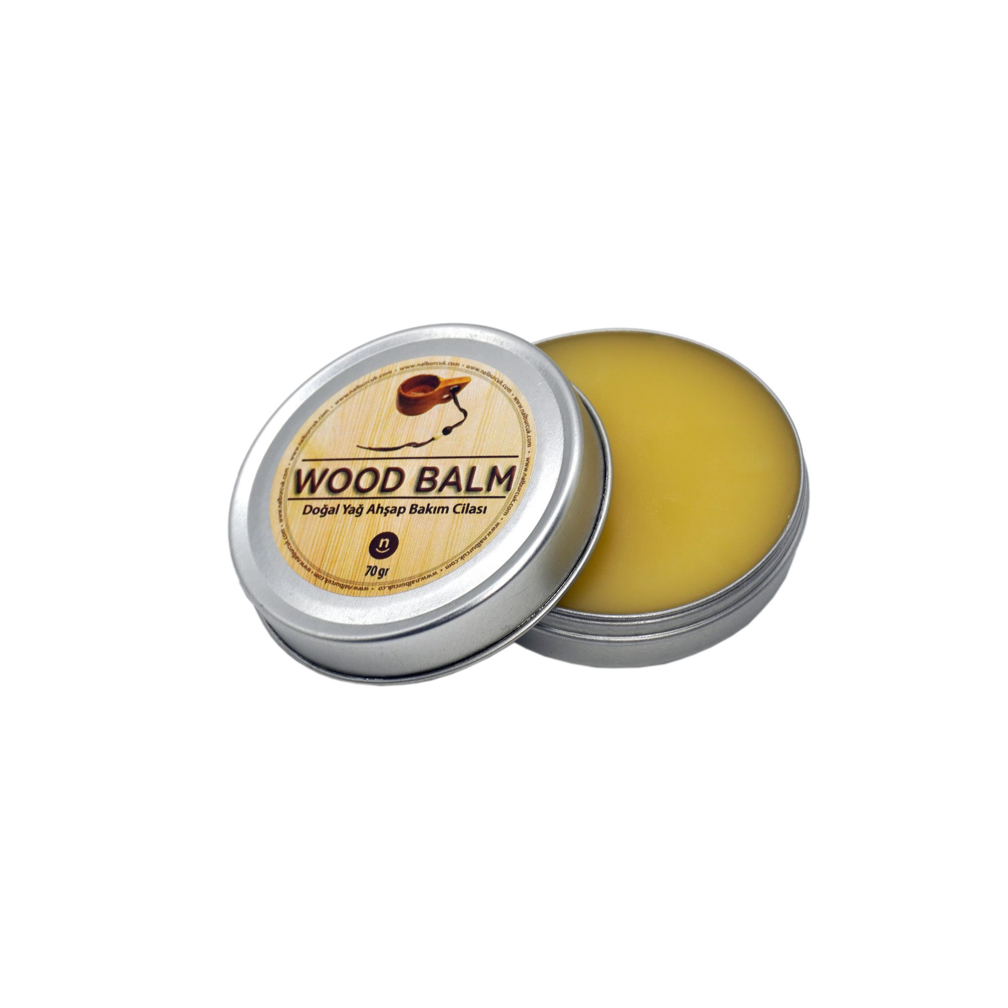 Wood Balm Doğal Yağ Ahşap Kuksa Bakım Kremi Cilası 70 gr