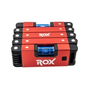 Rox 0176 Mıknatıslı Alüminyum Katlanır Su Terazisi 70 cm