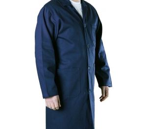 İş Elbisesi Önlük Gabardin Kumaş İş Önlüğü Lacivert - XL
