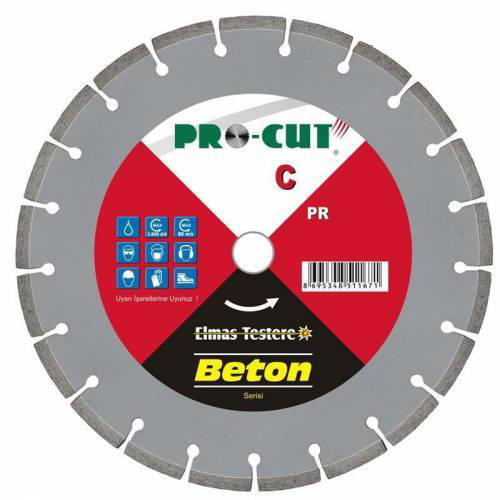 PRO-CUT PR51172 Beton Testeresi 550 mm