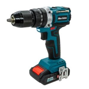 Max Extra MXP2944D Çift Akülü Kömürsüz Darbeli Matkap 18V 2.0Ah