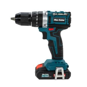 Max Extra MXP2944D Çift Akülü Kömürsüz Darbeli Matkap 18V 2.0Ah