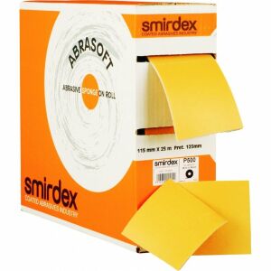 Smirdex Abrasoft Sünger Rulo Zımpara 115 mm 800 Kum - 1 Metre