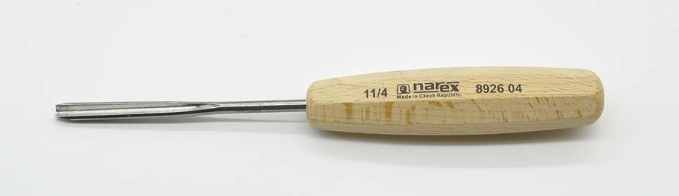 NAREX 892604 Wood Line Standart Derin Oluklu Ağız Oyma Iskarpelası 4x90 mm
