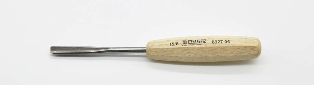 NAREX 892706 Wood Line Standart V Ağız 90° Oyma Iskarpelası 6x90 mm