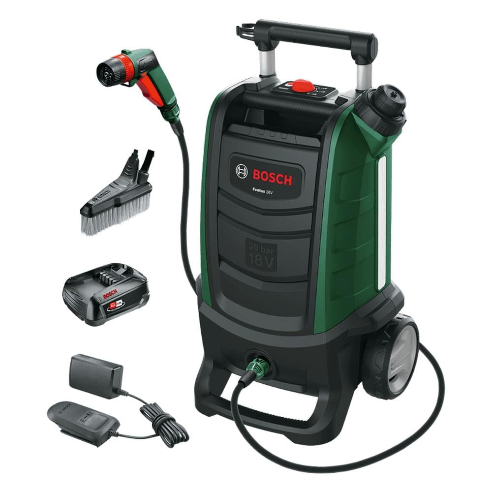 Bosch Fontus Gen2 Akülü Dış Mekan Yıkama Makinesi 18V 2.5Ah