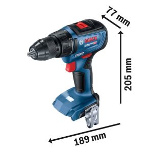 Bosch GSR 18V-50 / GDX 18V-200 Akülü Vidalama Matkap ve Somun Sıkma Seti Çift Akü 18V 4.0Ah