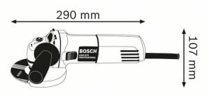 BOSCH GWS 670 Profesyonel 670 Watt Avuç Taşlama Makinası