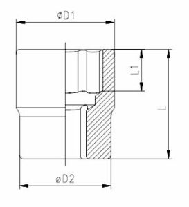 İZELTAŞ 1/4'' Sekiz Köşe Lokma Anahtar 10 mm