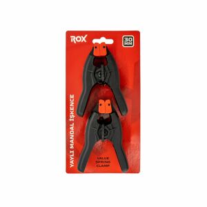 Rox 0151 Yaylı Mandal Tip Kıskaç İşkence 30 mm (2 li)
