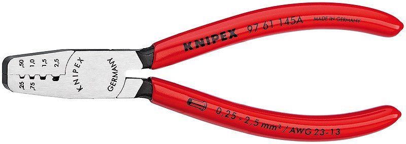 KNIPEX 97 61 145 A Yüksük Sıkma Pensi 145 mm