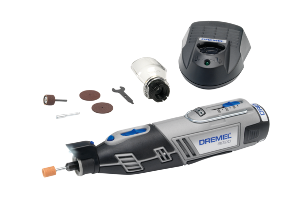 Dremel 8220 -1/5 Li-ion Akülü El Motoru 12V 5 Aksesuarlı + 1 Bağlantı Parçası