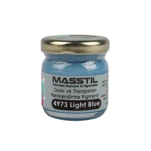 Masstil 4973 L Blue Opak ve Transparan Renk Pigmenti Açık Mavi