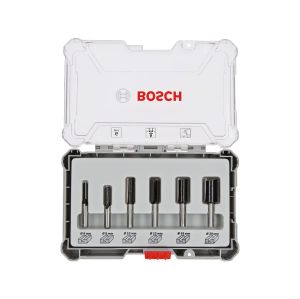 Bosch 2607017465 Ahşap Freze Uç Seti 6 Parça 6 mm Sap
