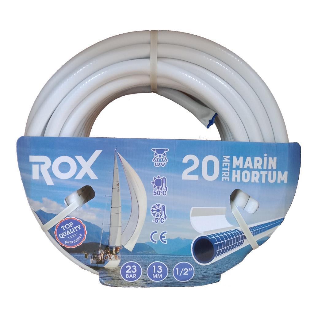 Rox 1/2'' 13 mm Marine Tekne Bahçe Sulama Hortumu 20 metre