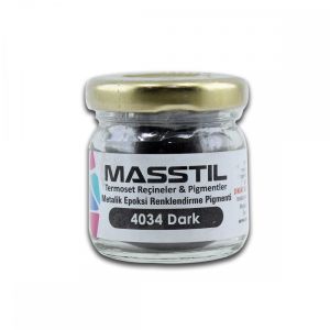 Masstil 4034 Dark Epoksi Metalik Renk Pigmenti 10 gr