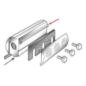 5383 Jilet Tipi Planya Bıçak 82 mm (2'li Set)