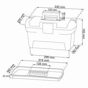 Keter Herobox 13'' Takım Çantası