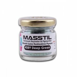 Masstil 4089 Deep Green Metalik Renk Pigmenti 10 gr