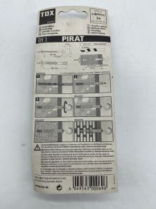 Tox Pirat Kancalı Dübel Seti 8x80 mm
