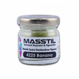 Masstil 4225 Banana Metalik Renk Pigmenti 10 gr