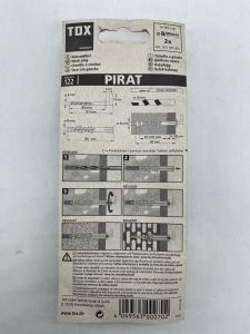 Tox Pirat L Kancalı Dübel Seti 8x80 mm