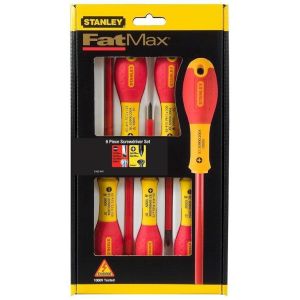 STANLEY 0-65-441 Fatmax 6 Parça İzoleli Tornavida Takımı