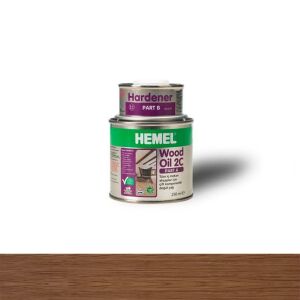 Hemel 15744 Wood Oil 2C Ahşap İçin Doğal Yağ 300ml English Color