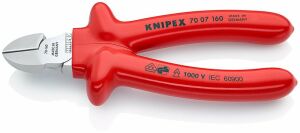 KNIPEX 7007160 Elektrikçi 1000V Yan Keski 160 mm VDE