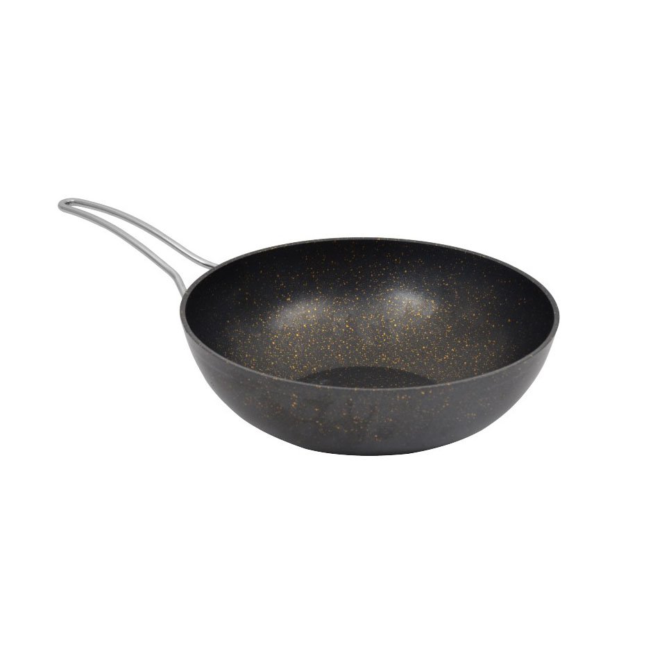 Nurgaz NG176 Granit Döküm Wok Tava 28 cm