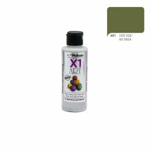 Polisan X1ART Multisurface Hobi Boyası 120ml - 0071 Ceviz Yeşili