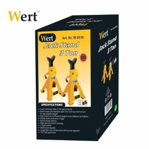 WERT 2630 4 Ayaklı Kriko Stand Sehpa (3 Ton) - Çift Satılır