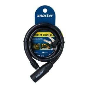 Master 500941 Anahtarlı Bisiklet Kilidi 10mm x 80cm