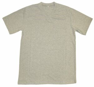 İş Elbisesi T-Shirt Penye V Yaka Cepli - XL