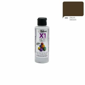 Polisan X1ART Multisurface Hobi Boyası 120ml - 0090 Çikolata