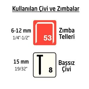 Rapid 23601201 Hobbytracker Dual Mekanik Zımba Tabancası