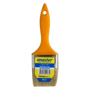 Master 510704 Plastik Saplı Kestirme Fırça No:3