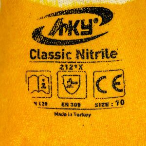 AKY 506006 Classic Nitril Eldiven No:10